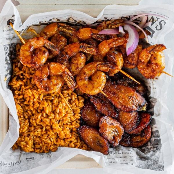 Chicken Suya Plate