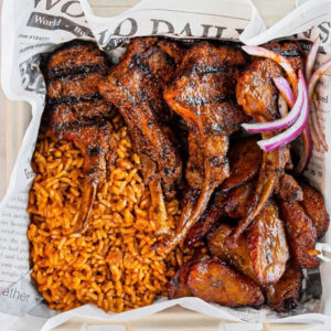 Jollof Suya Lambchops