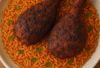 Jollof 2 Suya Drumsticks $12