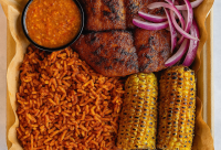 Salmon Suya
